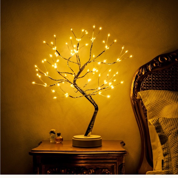 NIB Set of 2 Twinkling Tree Fairy Spirit Light Tree - Picture 4 of 12